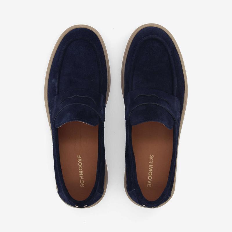 LOAFLY MOC M - SUEDE - NAVY